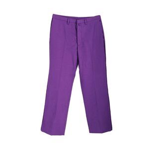 Jil Sander Trousers in Purple Virgin Wool